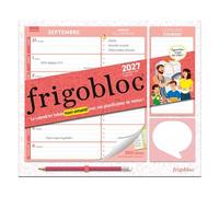 Collectif – Planificateur hebdomadaire Frigobloc 2027 – Calendrier (sept. 2026–déc. 2027) – Broché
