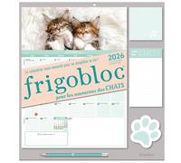 Frigobloc Mensuel 2026 Chats (de sept. 2025 à déc. 2026) - Edition 2025
