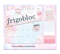 Frigobloc Mensuel 2026 Tendance déco Rose (de janv à déc. 2026) - Edition 2025 - Collectif - Play Bac Eds - Calendrier