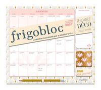 Frigobloc Mensuel 2027 Art Déco - Calendrier organiseur familial (de janv. à déc. 2027) - Collectif - Play Bac Eds - broché - Calendrier