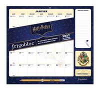 Frigobloc Mensuel 2027 Déco Harry Potter - Calendrier organiseur familial (de janv. à déc. 2027) - Collectif - Play Bac Eds - broché - Calendrier