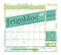 Frigobloc Mensuel 2027 Déco Végétal - Calendrier organiseur familial (de janv. à déc. 2027) - Collectif - Play Bac Eds - broché - Calendrier