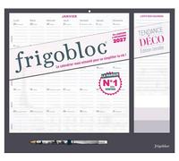 Frigobloc Mensuel 2027 Tendance déco Noir - Calendrier organiseur familial (de janv. à déc. 2027) De janvier à décembre 2027 - Collectif - Play Bac Eds - broché - Calendrier