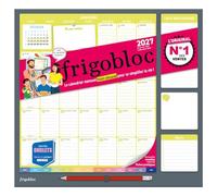 Frigobloc Mensuel avec onglets 2027 - Calendrier organiseur familial (de janv. à déc. 2027)
