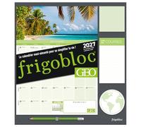 Collectif – Frigobloc Mensuel GEO 2027 – Calendrier organiseur familial (sept.2026–déc.2027)