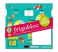 Frigobloc Mon Premier Calendrier - Mon Tableau Aimanté Maternelle Pour Apprendre À Me Repérer Dans Le Temps ! Avec Un Feutre Effaçable