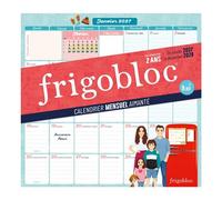 Frigobloc Planning mensuel 2 ans - Calendrier organiseur familial (de janv. 2027 à déc. 2028) - Collectif - Play Bac Eds - broché - Calendrier