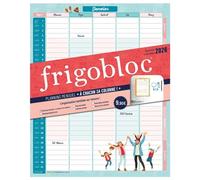 Frigobloc, planning mensuel à chacun sa colonne ! : l'organisation familiale sur mesure ! : de janvier à décembre 2026