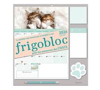 Frigobloc Mensuel 2026 Chats (de sept. 2025 à déc. 2026) - Edition 2025