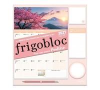 Frigobloc Mensuel Année positive 2027 - Calendrier organiseur familial (de sept. 2026 à déc. 2027)