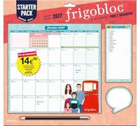 Frigobloc Starter pack - Calendrier organiseur familial (de janvier à décembre 2027): L'organisation sur mesure