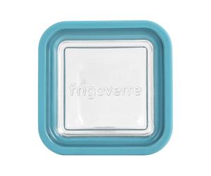 Frigoverre Future En Verre Transparent Avec Couvercle, Carrée Haute Cm 12