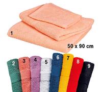 Fripac-Medis Serviettes éponge pour salon Lilas (4)
