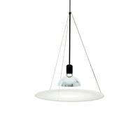 FLOS Suspension Frisbi verre opale blanc