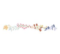 Frise adhésive fleur liv (5 m)