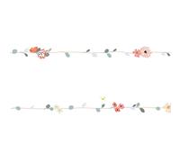 Frise adhésive fleur Nils (5 m)