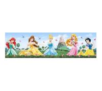 Frise adhésive murale - Princesses Disney - 14 cm de large - 5 mètres - Film PVC
