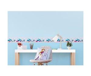 Frise auto-adhésive Disney - La Reine des Neiges 2 - modèle ombres dans la forêt - 5 M x 14 CM G