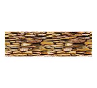 Frise Auto-collante Pierres Jaunes - 1 Rouleau De 14 Cm X 500 Cm