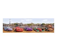 Frise Cars City Disney toutes les voitures au départ