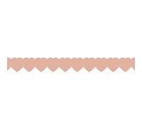 Frise décorative adhésive, coeurs rose, romantique, saint valentin, 9 cm X 300 cm