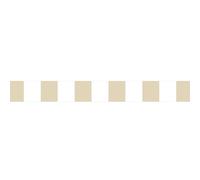 Frise décorative adhésive, rayures, beige et blanc, tendance, 5 cm X 300 cm