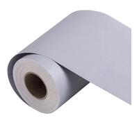 Frise Murale Adhesive - 20cm X 500cm - PVC - Gris - Décorative pour Cuisine