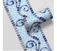 Frise Murale Adhesive - Non toxique - PVC - 10 X 500CM - Adhésif et amovible - Salon