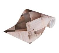 Frise murale - AG DESIGN - WB 8210 - 3D en bois - Multicolore - 500 cm x 14 cm