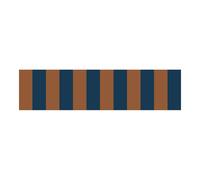 Frise Murale Nostalgia Pastel Marron - Bleu TU