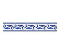 Frise piscine auto-collante Alexandrie 14 cm x 5 m