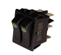 Frisquet - Interrupteur Double Inverseur - Bouton Poussoir - ON-OFF - 2 voies - Montage mural - IP20 - F3AA40156