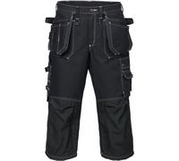 Fristads Arbeitshose 3/4 Pantalon d'artisanat 283 FAS Noir D120