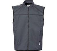 FRISTADS Fusion Veste softshell sans manches Gris foncé Taille M : 100% polyester.