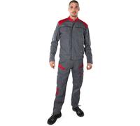 Fristads Pantalon 2552 STFP Gris/Rouge C62
