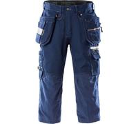 Fristads Pantalon 3/4 Pantalon 3/4 Artisan 2124 CYD Bleu marine C50