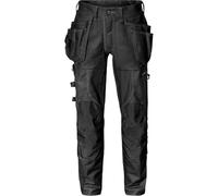 Fristads Pantalon d'artisanat stretch 2604 FASG Noir C150