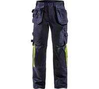 Fristads Pantalon ignifugé Flame Pantalon d'artisanat 2030 FLAM Bleu marine C44