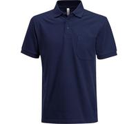 Fristads Polo à manches courtes Acode Polo 1721 PIQ Marine foncée XXL