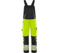Fristads Salopette haute visibilité Green Cl. 2 1030 GPLU jaune/noir de sécurité D116
