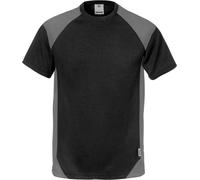 Fristads T-shirt 7046 THV noir/gris XS