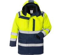 Fristads Veste de sécurité haute visibilité parka d'hiver cl. 3 4042 PP jaune de sécurité/marine L