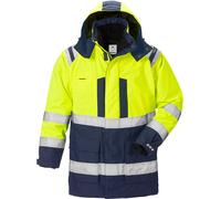 Fristads Veste de sécurité High Vis Airtech® 3in1 Parka Kl. 3 4036 GTT Jaune de sécurité/Marine 4XL