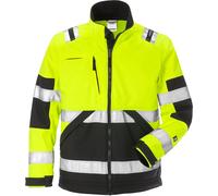 Fristads Veste de sécurité Softshell haute visibilité Cl. 2 4083 WYH jaune/noir de sécurité XXL