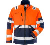 Fristads Veste de sécurité Softshell haute visibilité Cl. 2 4083 WYH Orange/Marine XS