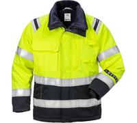 Fristads Veste d'hiver haute visibilité Flamestat pour femmes, cl. 3 4285 ATHS jaune de sécurité/marine M