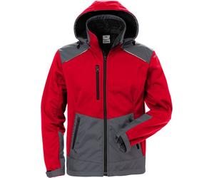 Fristads Veste d'hiver softshell 4060 CFJ rouge/gris L