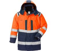 Fristads Veste haute visibilité Airtech® 3in1 Parka cl. 3 4036 GTT orange haute visibilité/marine 3XL