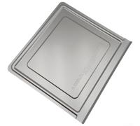 Friteuse à air comprimé en acier aluminisé de haute qualité, plateau d'égouttement en acier inoxydable pour fours électriques, facile à nettoyer, lisse pour grille de cuisson, design de prévention des