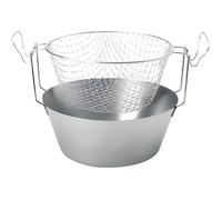 Friteuse ARTAME avec panier en inox - Fond thermique - Ø 20 cm - Gris